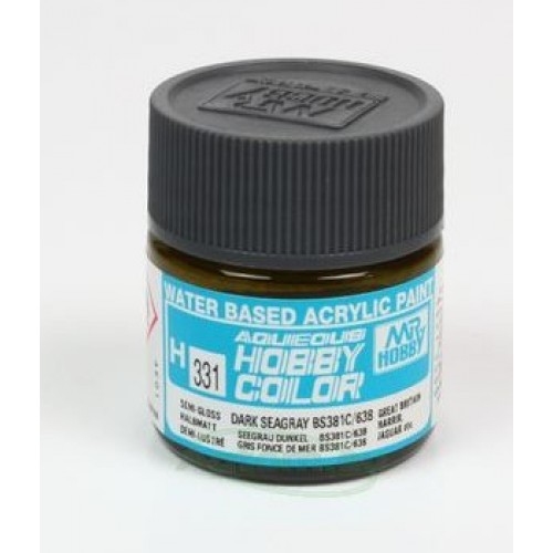 Mr Hobby Aqueous color H-331 Dark Seagray BS381C638
